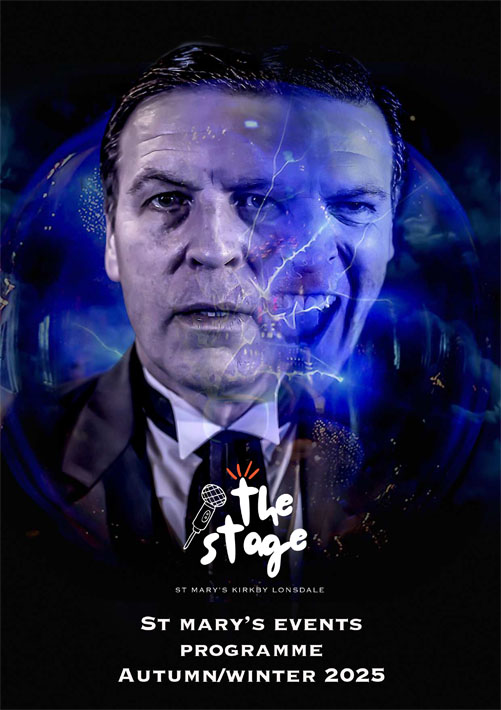 Autumn-Winter 2025 Programme cover art featuring Dr Jekyll and Mr Hyde